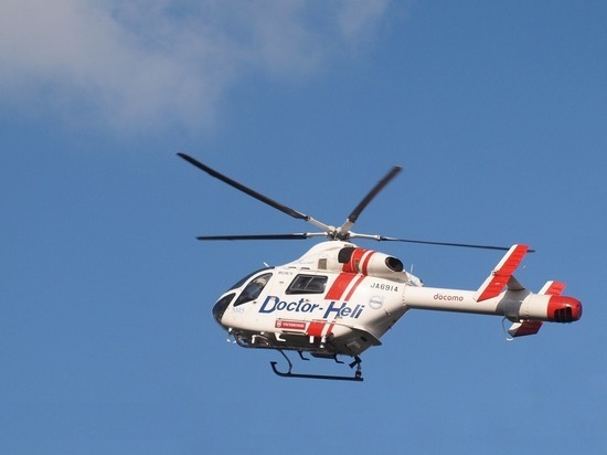 В Шира школьницу из Абакана эвакуировали вертолетом с места ДТП