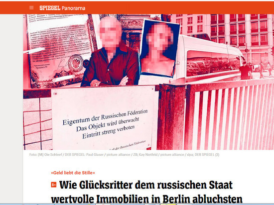 Der Spiegel: немецкий стоматолог с украинской подругой продали имущество России