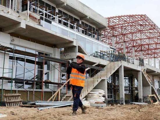 Третий этап модернизации стадиона «Витязь» завершен на 70%