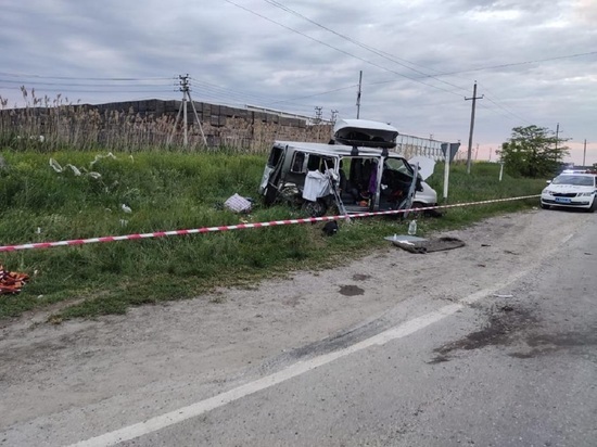 В попавшем в ДТП в Кабардино-Балкарии автобусе ехала калужская семья с 8 детьми