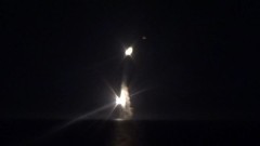 Появились кадры пуска высокоточных ракет "Калибр" по объектам ВСУ