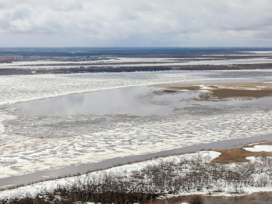 Интенсивность роста уровня воды  за сутки составила 15–105 см