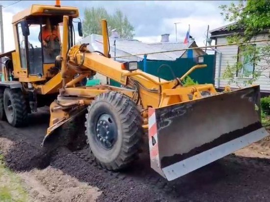 В Курске до 23 мая уложат 0,5 км временной дороги у частного сектора на Энгельса