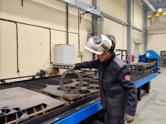 «Умный» станок плазменной резки металла запустили на Быстринском ГОКе