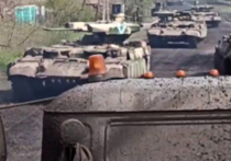 В Сети появились кадры применения Российской армией в ходе специальной операции на Украине новинки российской оборонной промышленности – боевых машин поддержки танков (БМПТ) «Терминатор»