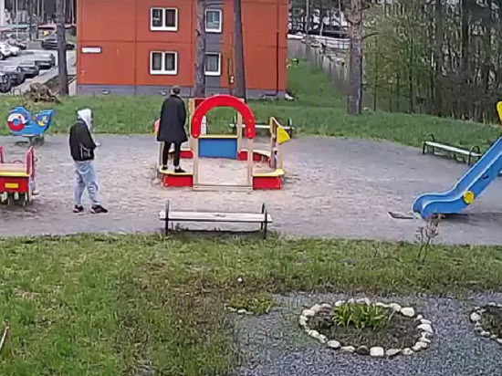  Подросток помочился в песочницу на детской площадке в Петрозаводске