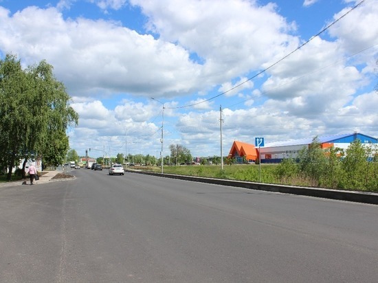 В Шебекино Белгородской области завершается ремонт дороги по нацпроекту