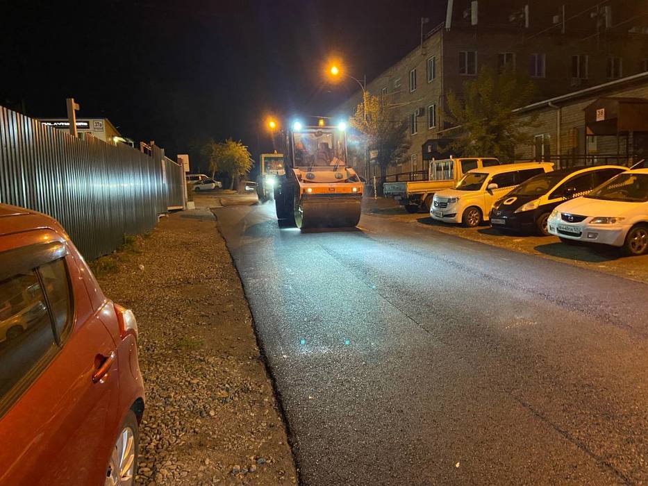 Как ремонтируют дороги Владивостока: фото с места работ