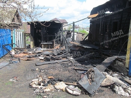 68-летняя жительница Башкирии из мести устроила пожар с жертвами