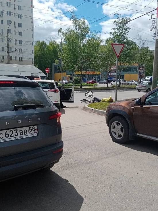 В Пензе произошла авария с участием велосипеда