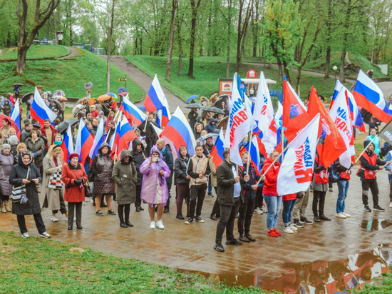 В Смоленске состоялась патриотическая акция в поддержку специальной военной операции