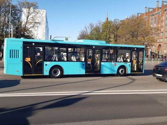 Шесть автобусов временно начнут возить пассажиров от станции «Кировский завод» до улицы Десантников