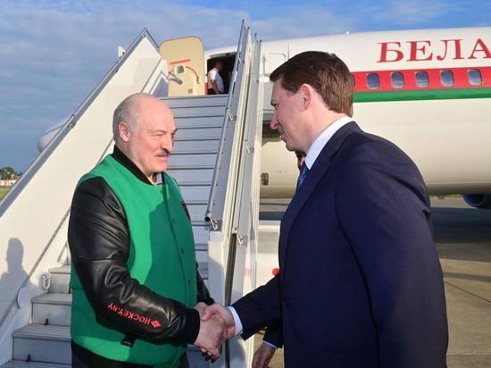 Александр Лукашенко прибыл в Сочи