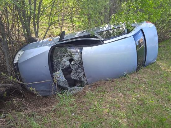 В Сасовском районе в ДТП пострадала 63-летняя пассажирка Lada Granta