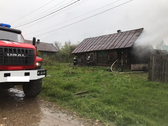 В Ивановской области в очередной раз загорелась "заброшка"