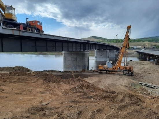 Мост в Дарасуне реконструировали почти на 80% по нацпроекту
