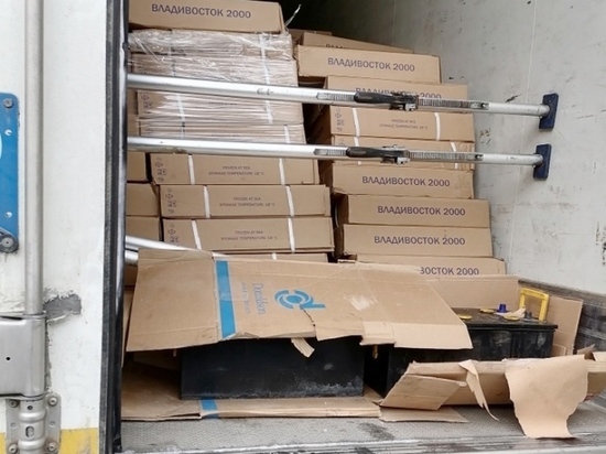 22 тонны сардины без документов задержали на посту в Слюдянке