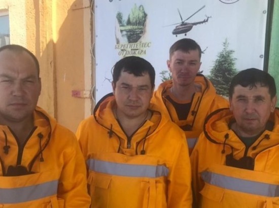 Первые парашютисты-пожарные прибыли на Чукотку