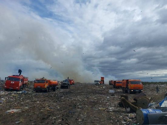 Прокуратура Якутии проверяет обстоятельства пожара на свалке в столице республики