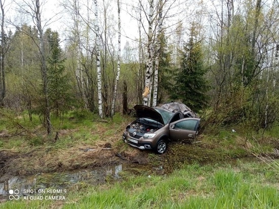 Два автомобиля опрокинулись в Пряжинском и Беломорском районах Карелии