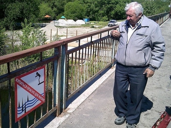 В Курске установили знаки о запрете купания в необорудованных местах