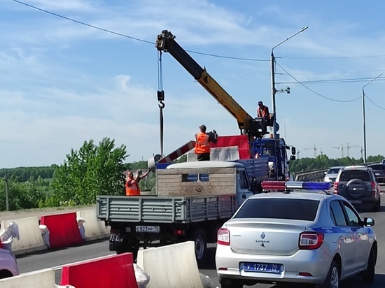 11 часов в сутки дорожники будут ремонтировать Коммунальный мост в Томске