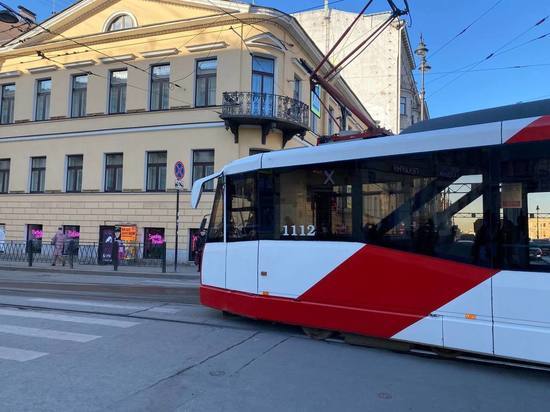 Инновационные трамваи «Богатырь-М» выйдут на маршруты Петербурга в июне