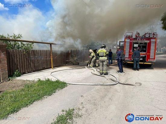 В Волгодонске сгорел частный дом
