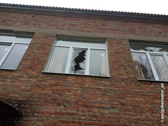 В Курской области во время обстрела неонацистами школы пострадал сельский учитель