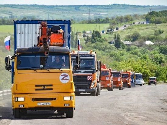 Трассу между ЛНР и ДНР восстановят с помощью российской техники