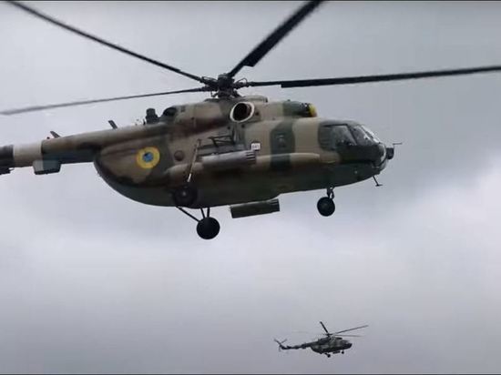 Волжские казаки сбили украинский вертолет Ми-8 под Харьковом