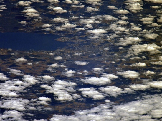 Космонавт показал, как выглядит Петербург с МКС