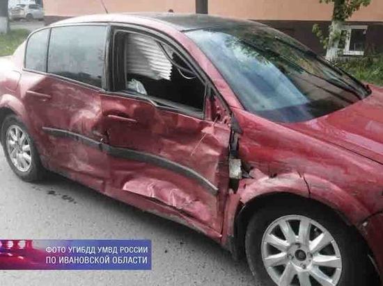 В Ивановской области в аварии травмы получила годовалая девочка