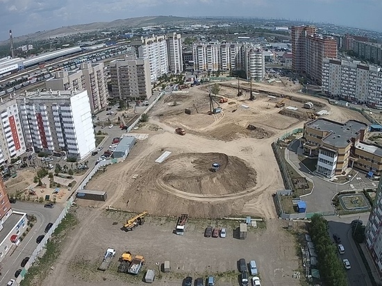 В микрорайоне Северном в Красноярске начали строить школу на 1280 мест