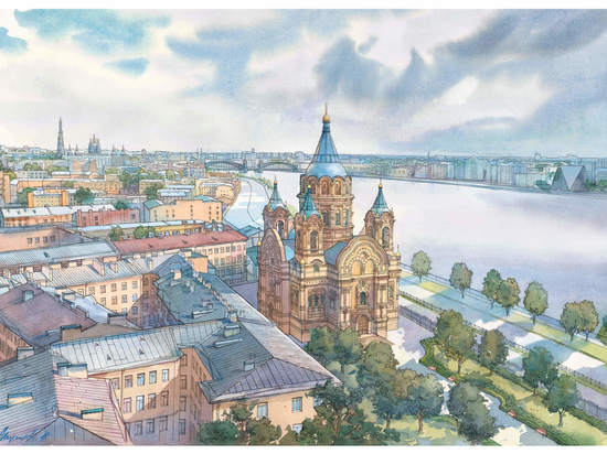 РПЦ: Восстановление храма святых Бориса и Глеба вернет Петербургу утраченную частичку