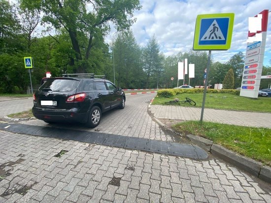 Калининградка на «Ниссан Кашкай» сбила велосипедистку