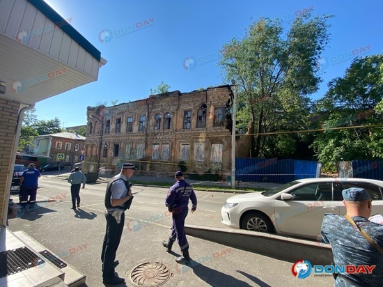 В Ростове-на-Дону частично обрушился доходный дом Гудермана