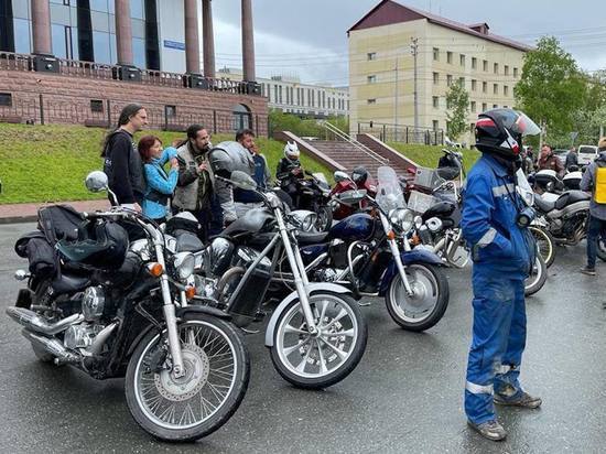 Сахалинские байкеры открыли мотосезон-2022, несмотря на непогоду