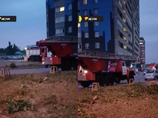 Жильцов многоэтажки эвакуировали вечером в Новосибирске