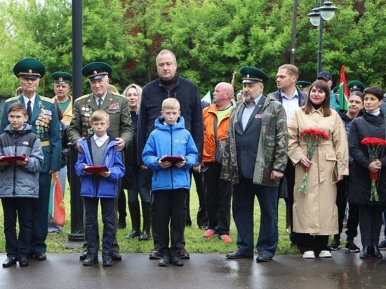 Капсулы с землёй из мест подвигов пограничников заложили в Серпухове