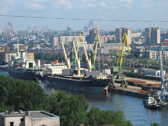 Грузооборот Большого порта Петербурга снизился вдвое из-за санкций