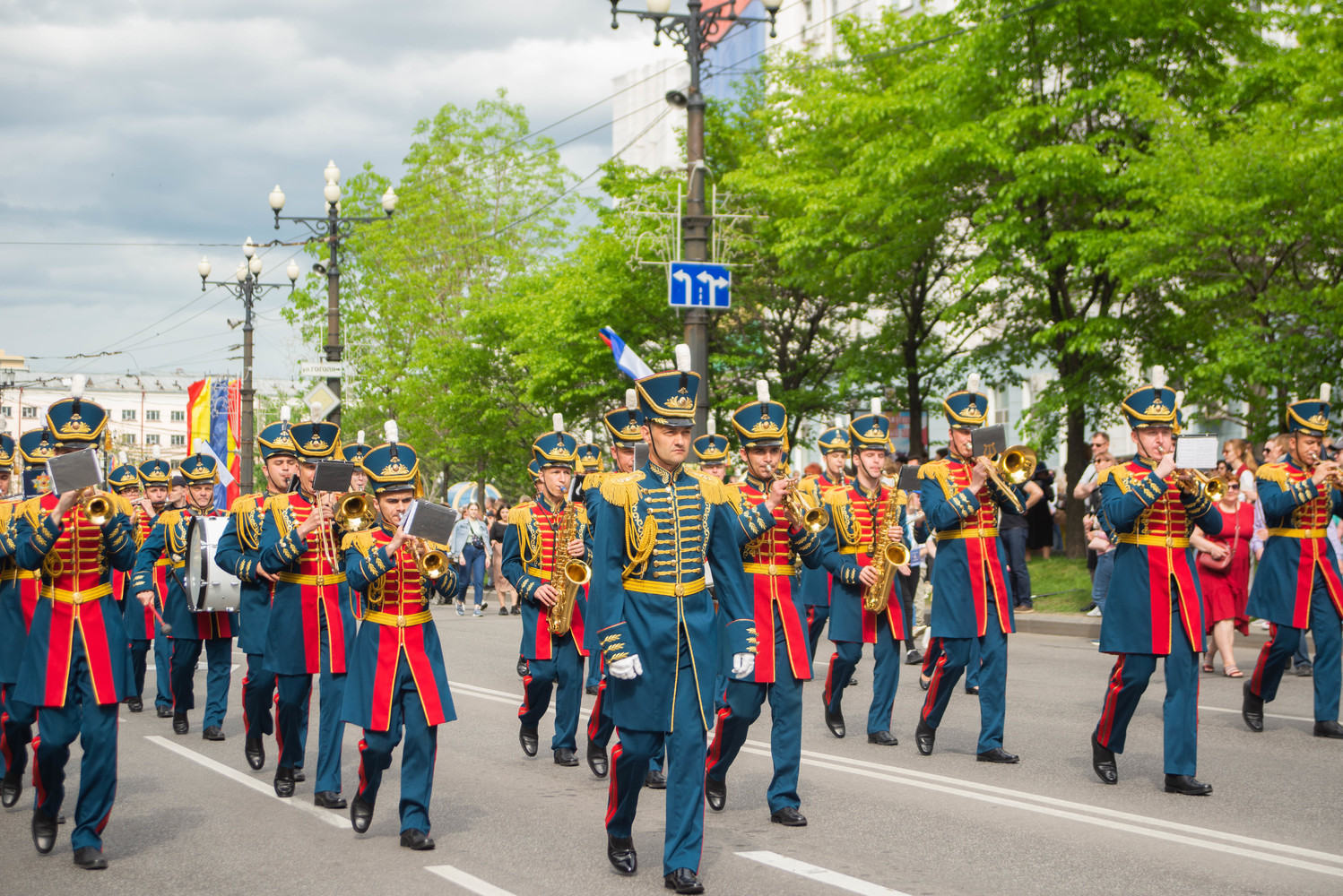Марш-парад «Амурских волн» прошел в Хабаровске 