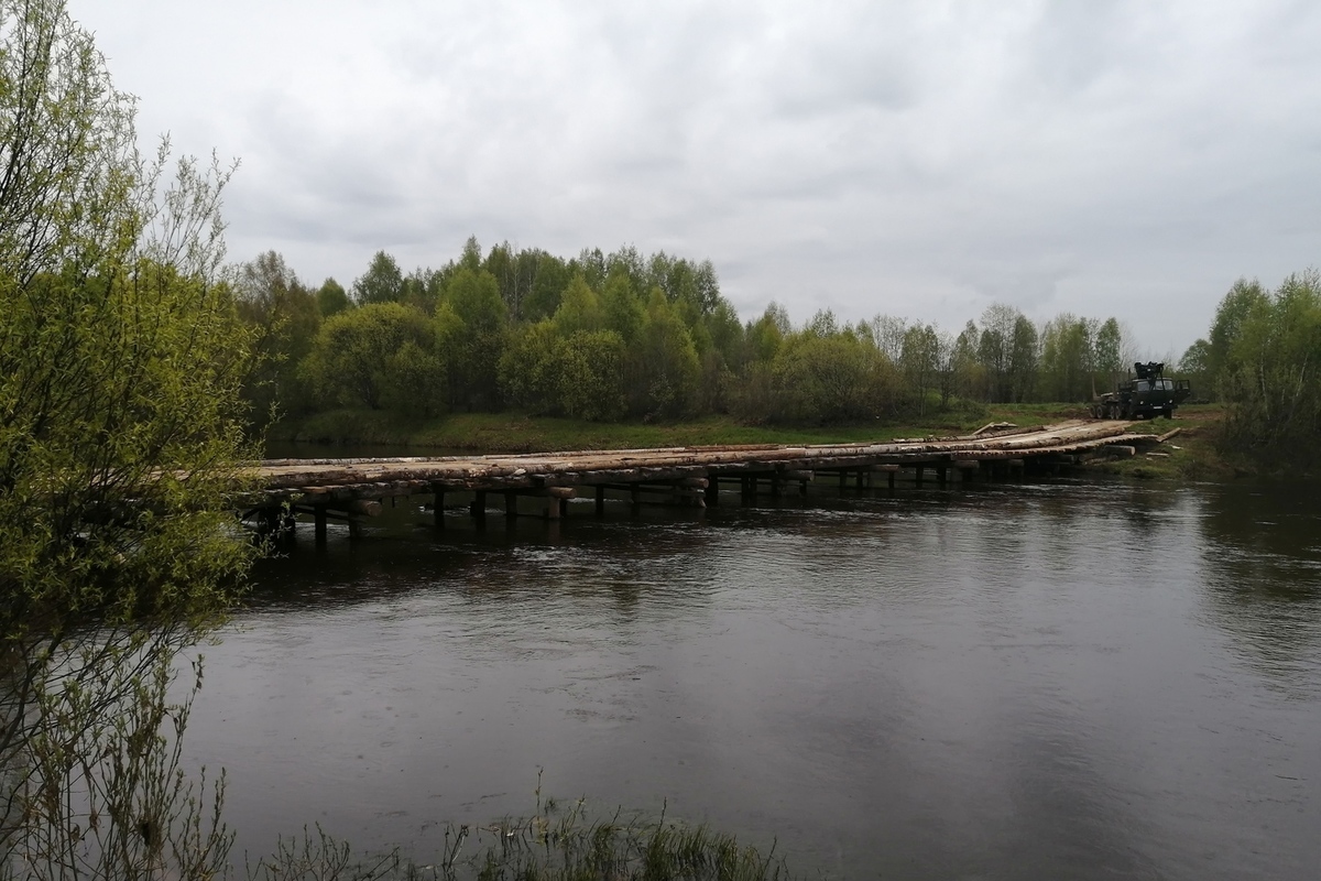 В Костромской области после весеннего подъема воды полностью восстановлено автомобильное  сообщение