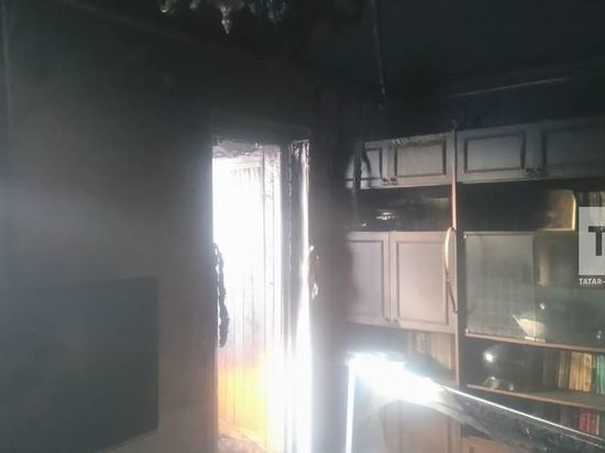 В Челнах спасли мужчину из пожара в высотке