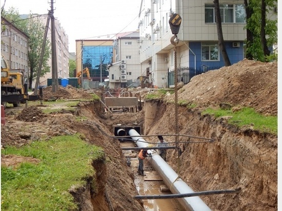 Квадра начала раскопки в Смоленске на Крупской и Трамвайном проезде