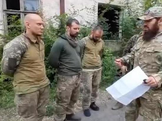 Кадыров опубликовал видео с допросом пленных украинских солдат