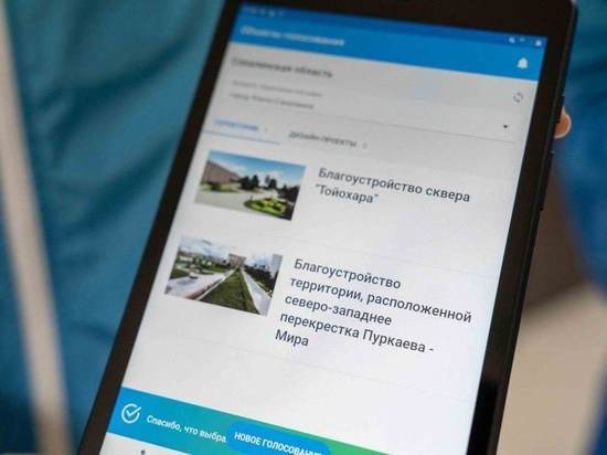 За проекты благоустройства проголосовали около 50 тыс. жителей Сахалинской области