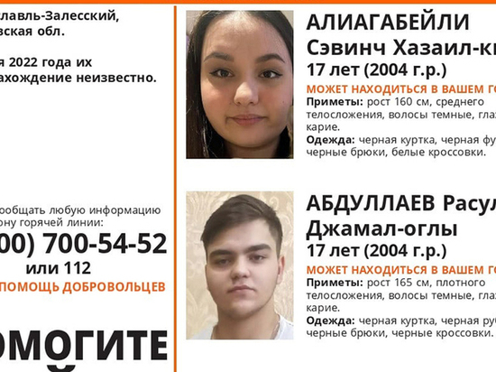 Брянские волонтеры ищут подростков из Ярославской области