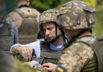 «Выход украинских солдат к пограничному столбу РФ – постановка»

