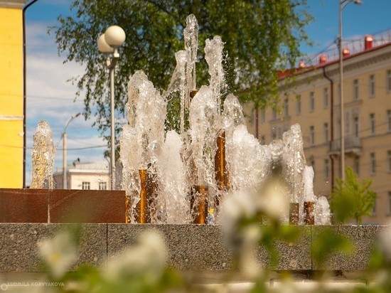 Сезон открытия фонтанов пройдет в Петрозаводске 1 июня